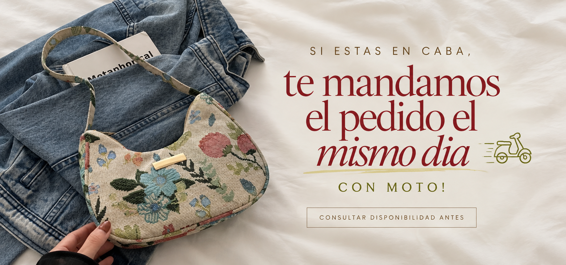 Envío el mismo día con moto en CABA — Consultar disponibilidad